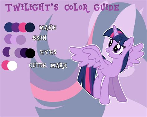 twilight sparkle alicorn|twilight sparkle color guide.